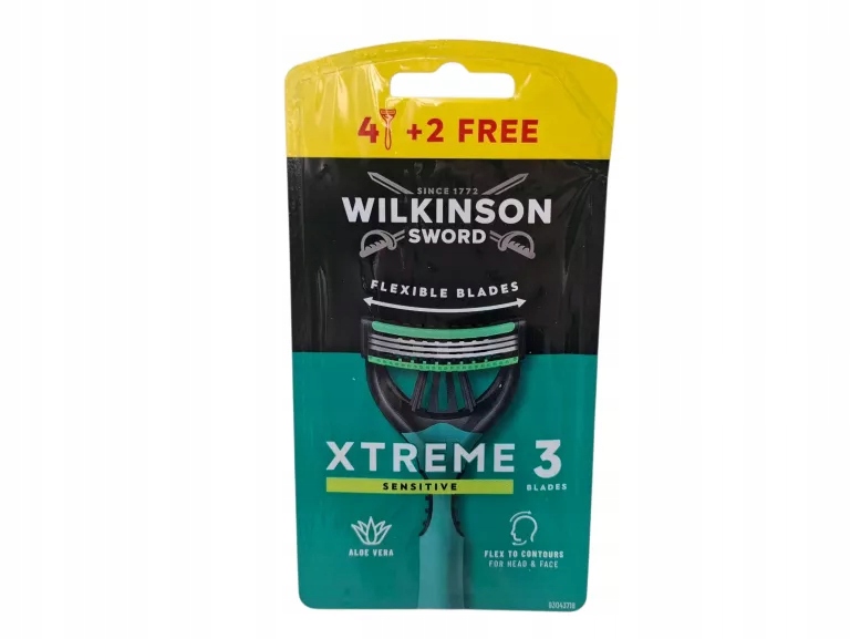 MASZYNKA JEDNORAZOWA DO GOLENIA WILKINSON XTREME 3 6 SZT.