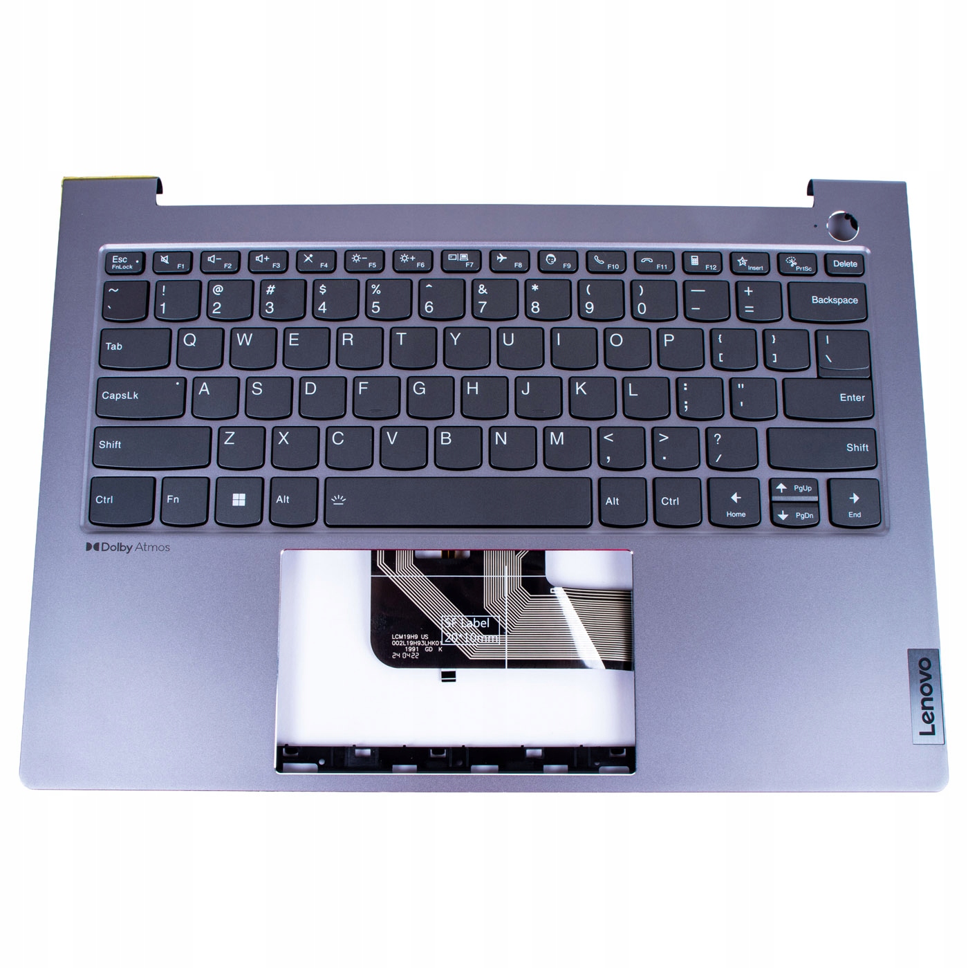 Palmrest klávesnice Lenovo ThinkBook 14 G4+ Qwerty podsvícení