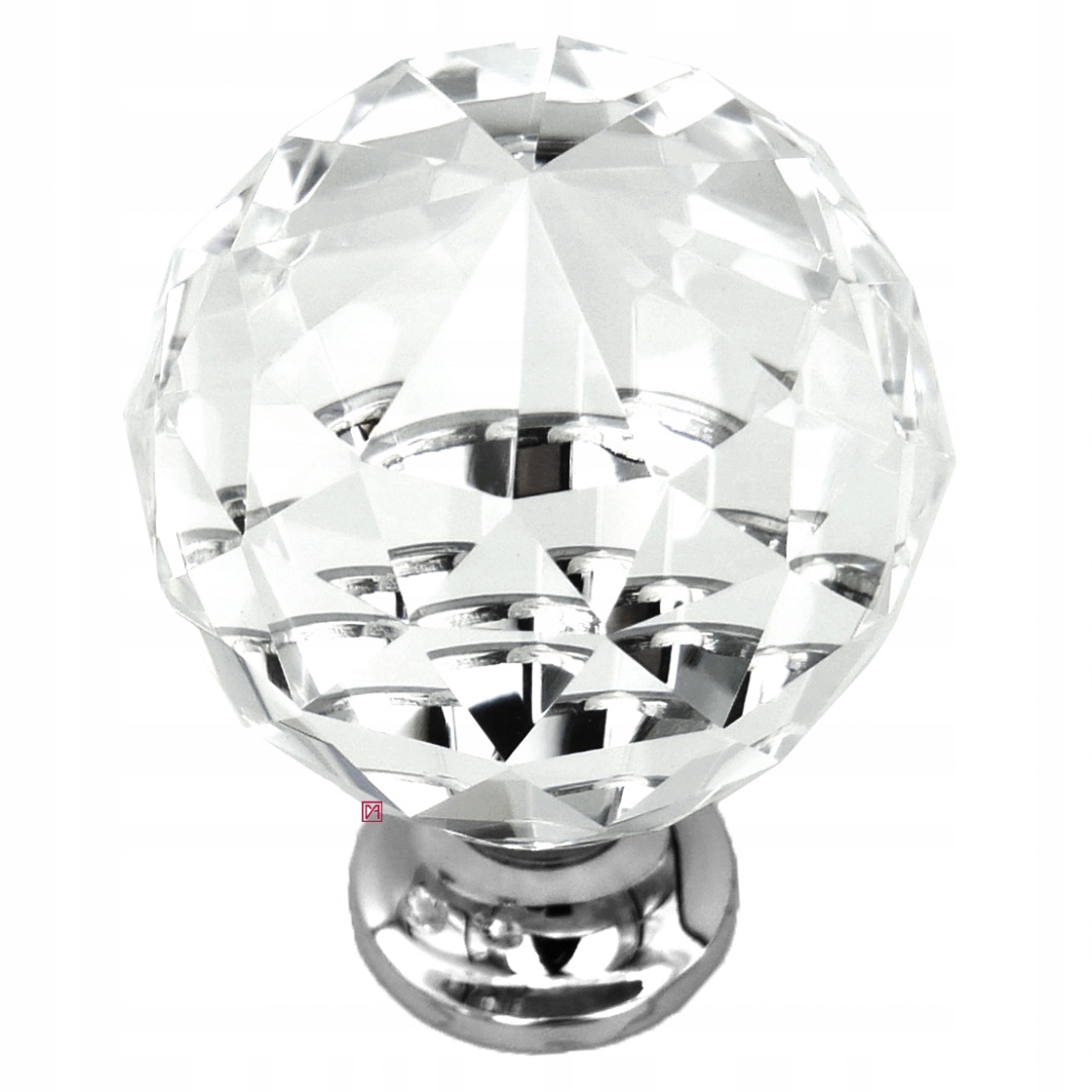 

Uchwyt Gałka Kryształowa 40mm Kryształ Kula