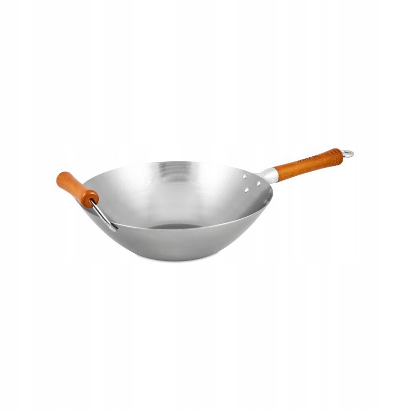 Wok Ken Hom ze stali węglowej na indukcję 32 cm seria Excellence