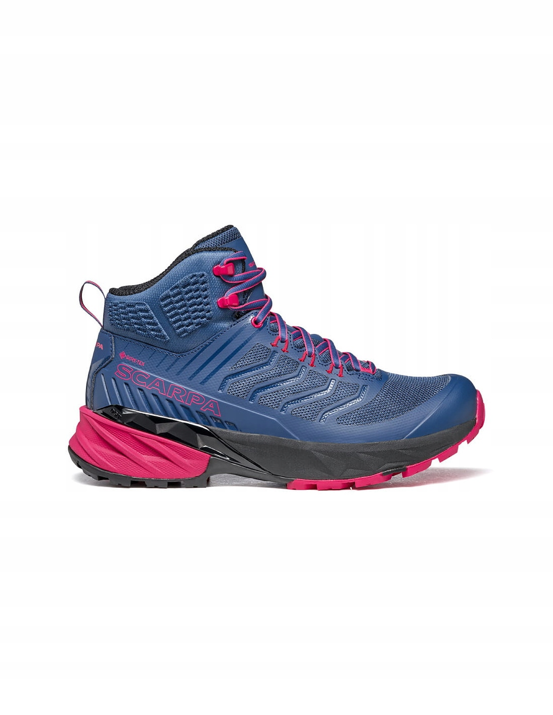 Boty Scarpa Rush MID Gtx Wmn Blue-Fuxia new, tmavě modré, velikost 37