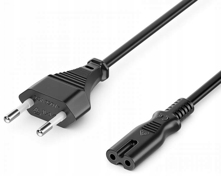 Kabel Zasilający Sieciowy 1M /cu