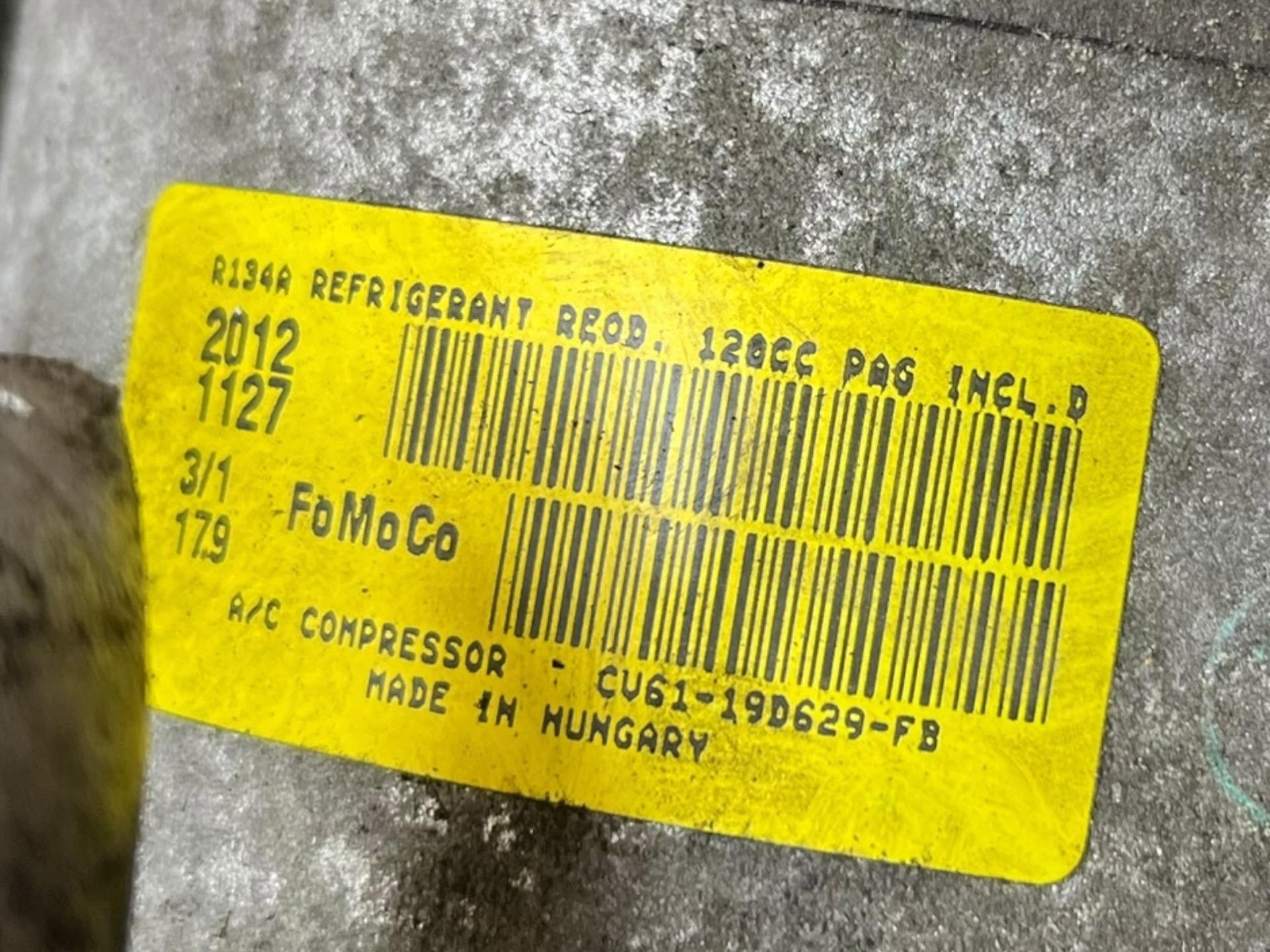 Klimakompressor klimaanlage Ford Focus 3 2012 CV61-19D629-FB