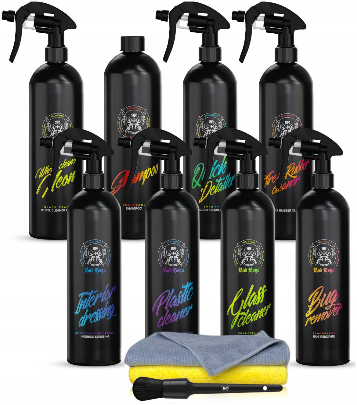 RR Customs RRC Bad Boys Mega Zestaw Kosmetyków Do Auta Detailing Prezent
