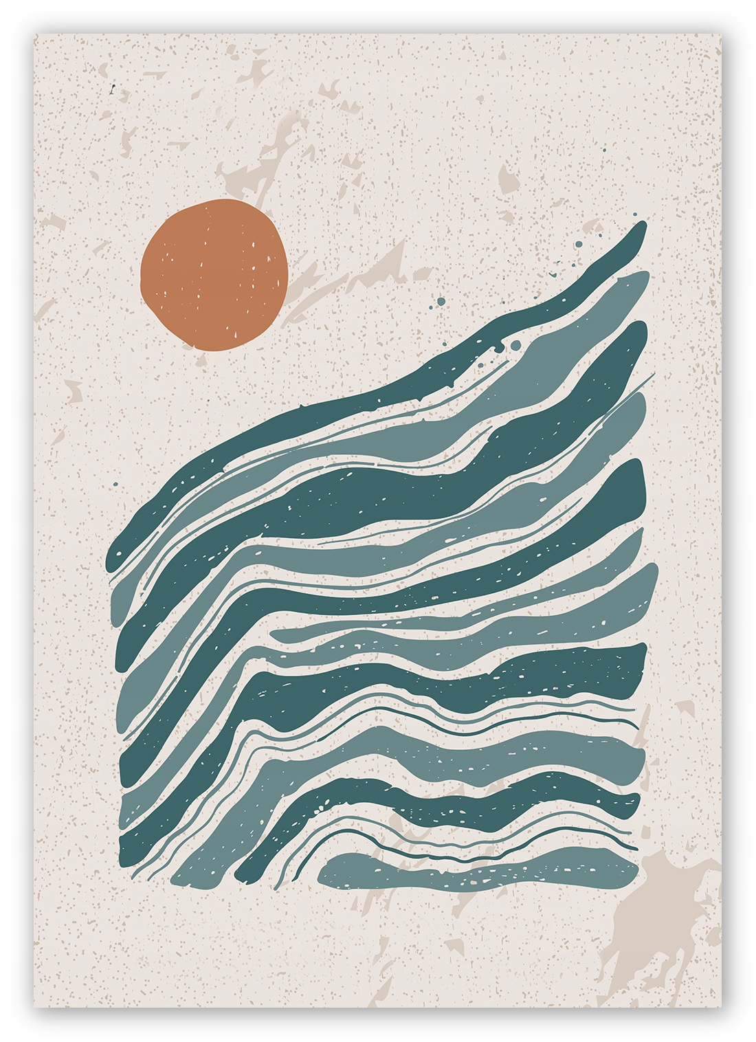 BOHO NOWOCZESNY PLAKAT OBRAZ 40x50 cm #Z10