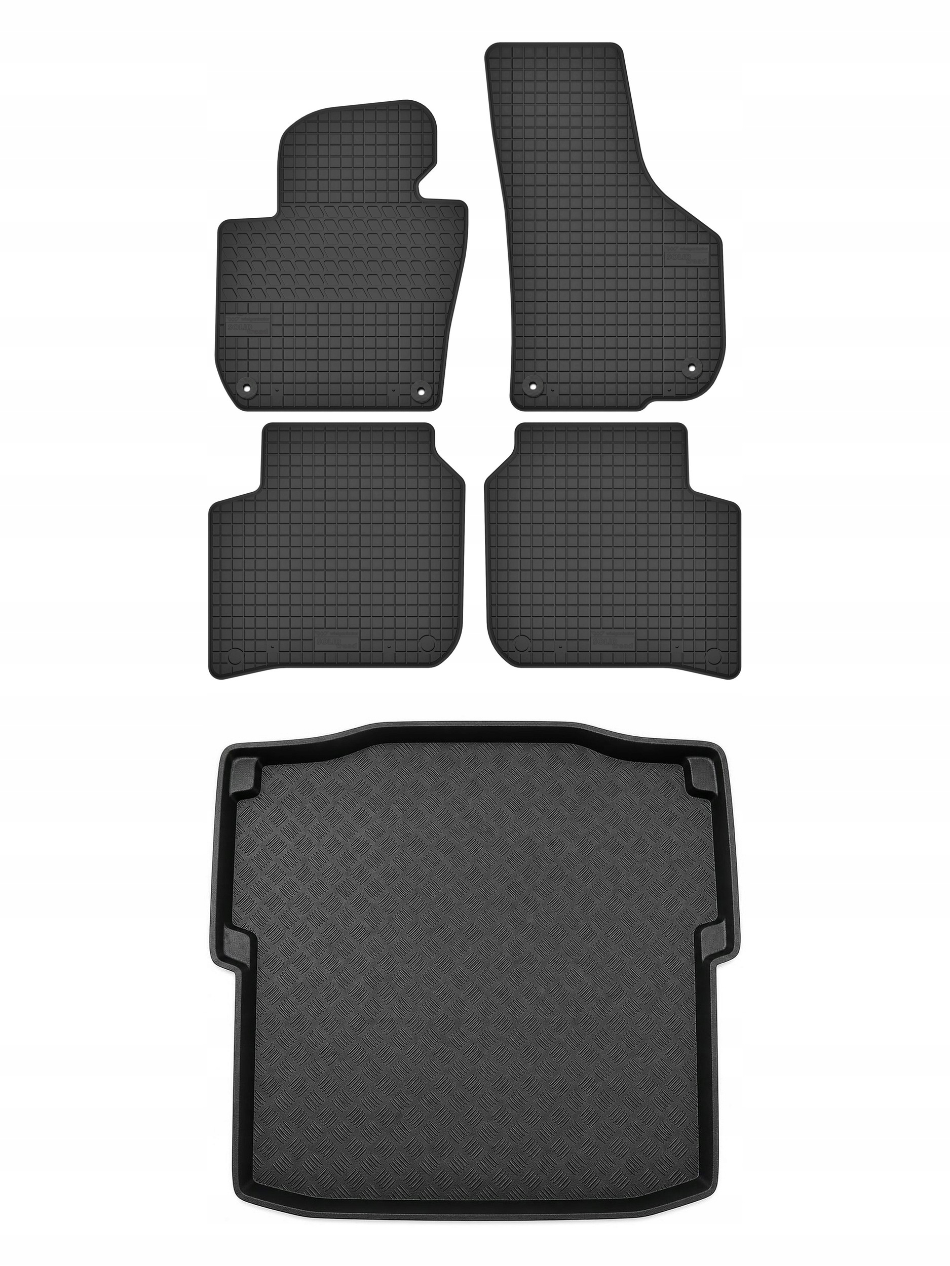 Gumové rohože SolidTread rohožka do kufra pre: Škoda Superb II 2008-2015