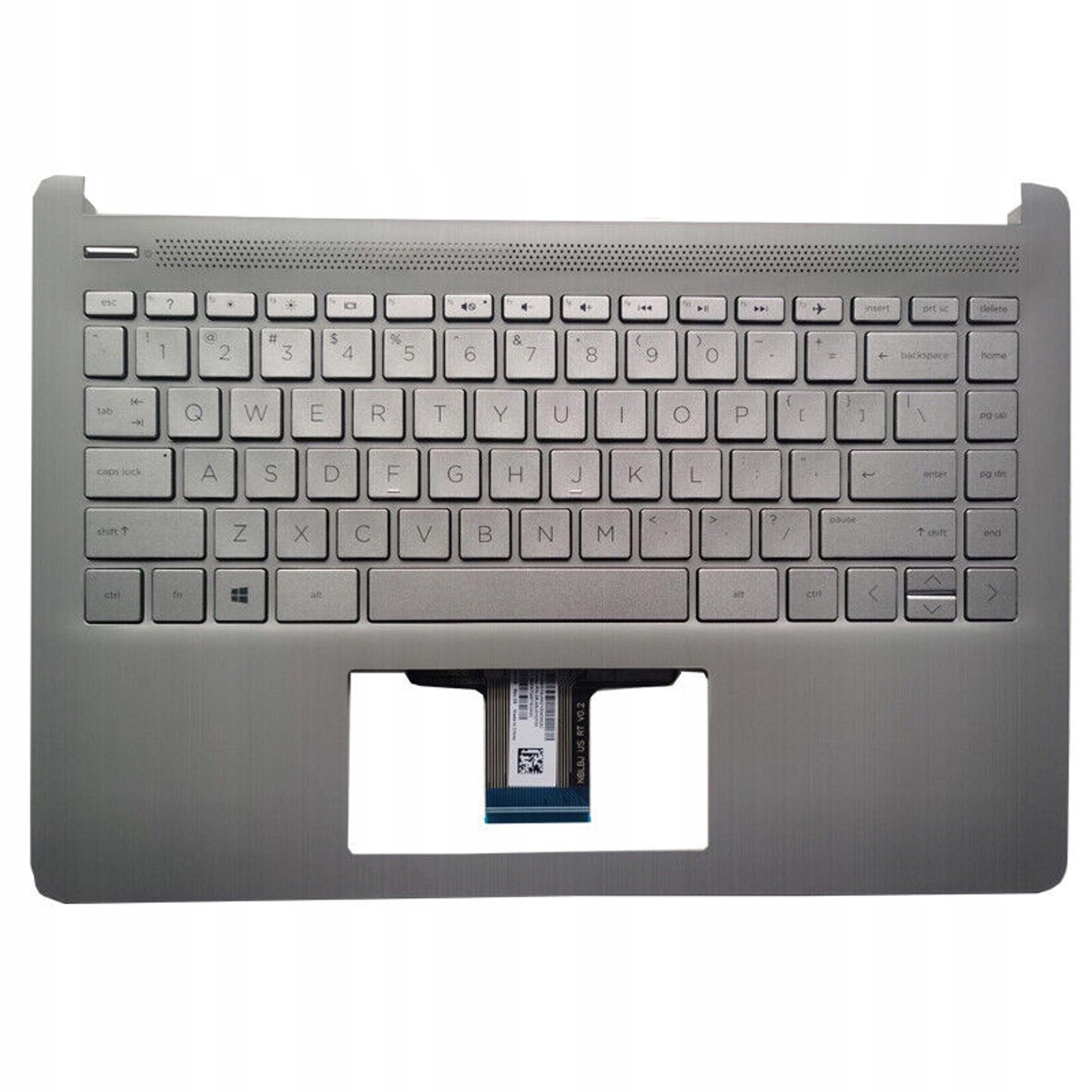 Klawiatura do laptopa HP 14-DQ1043CL obudowa srebrna