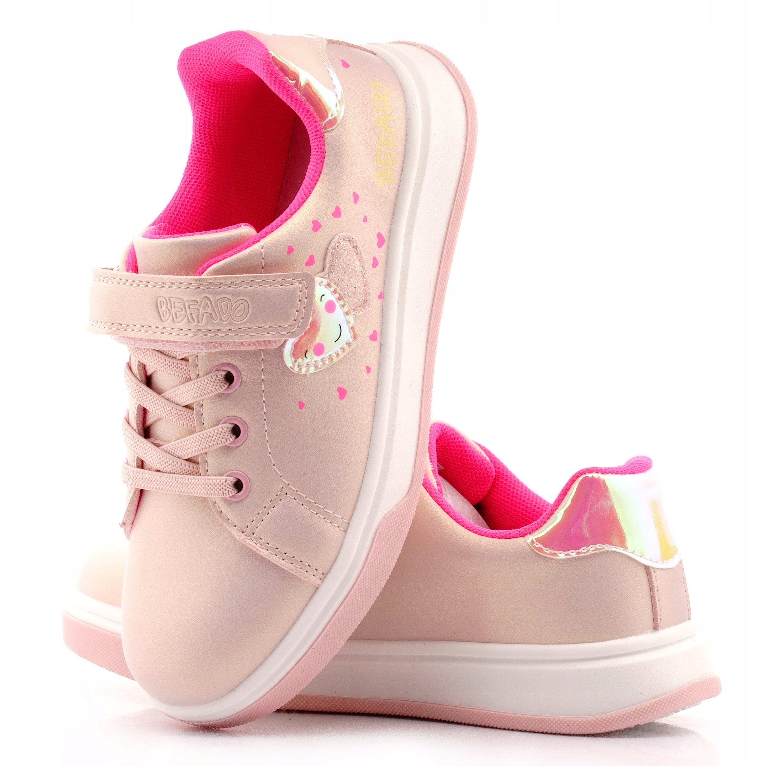 Befado Skóra Buty Sportowe Dziecięce Adidasy Dziewczęce 514BXYQ497 30