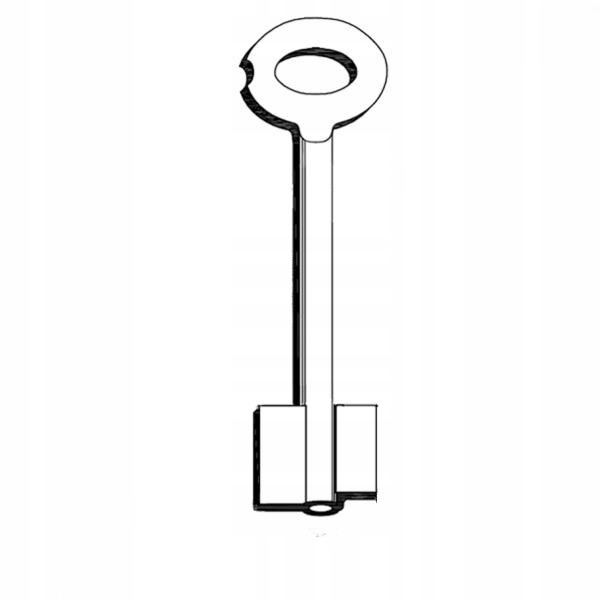 Surový Závorový Klíč Mauer 90 MM Kl A Pro Závoru Zámku Centurio Závorového