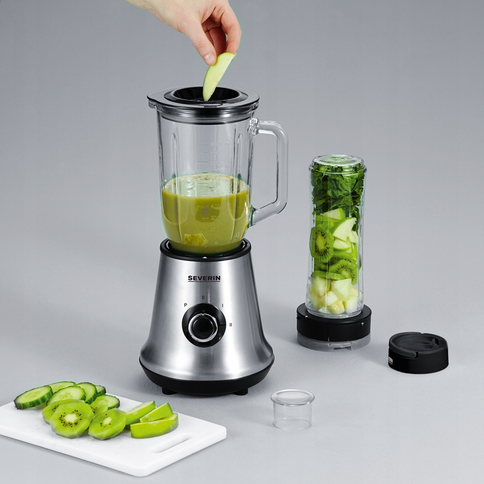 Severin Sm 3737 Blender 500 W, 2 v 1, skleněná nádoba, nádoba