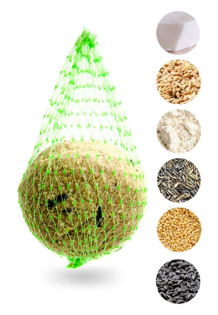 KARMA DLA PTAKÓW KULE ZBOŻOWE TŁUSZCZOWE KARMNIK EAN (GTIN) 5902367967239