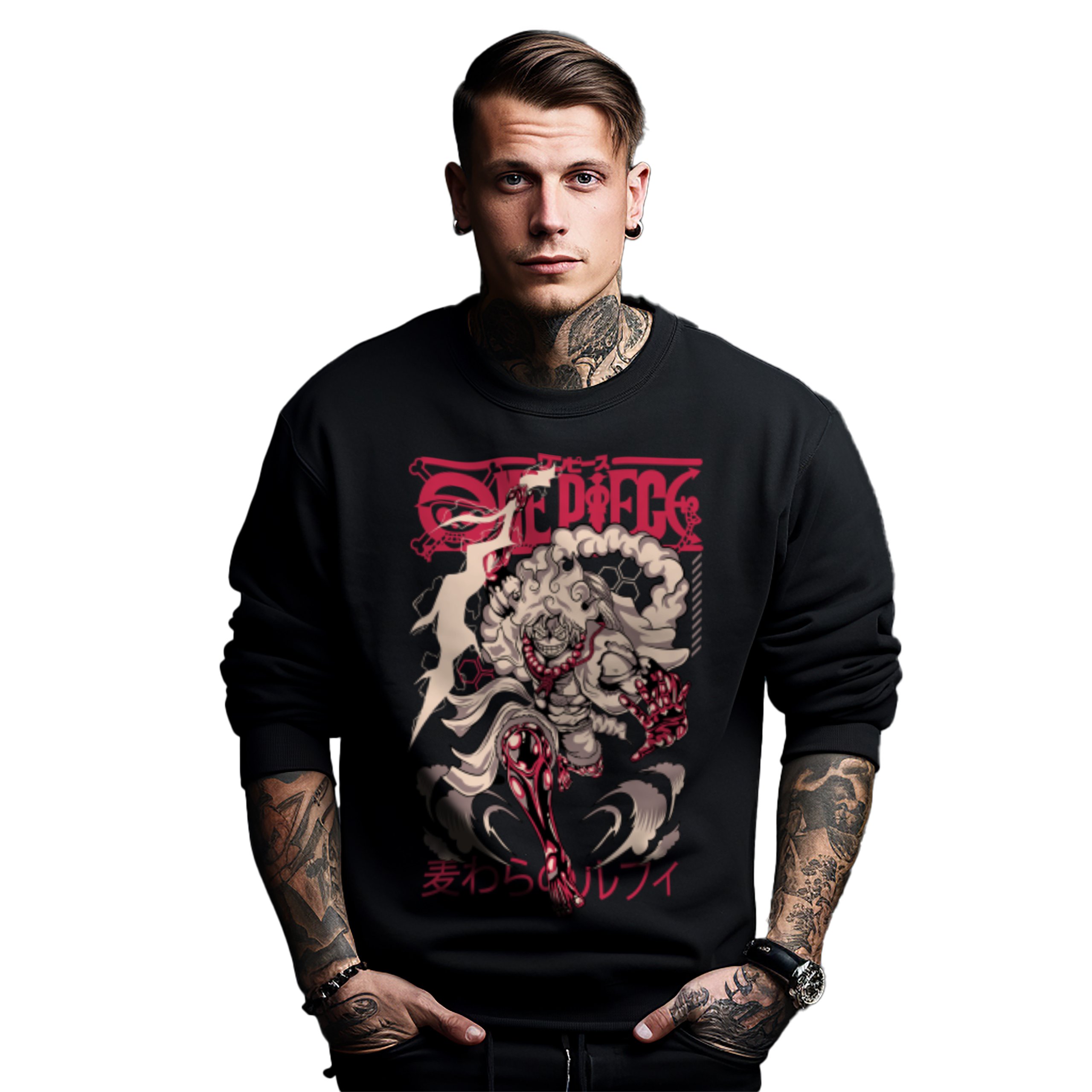 Mikina s potiskem Anime One Piece