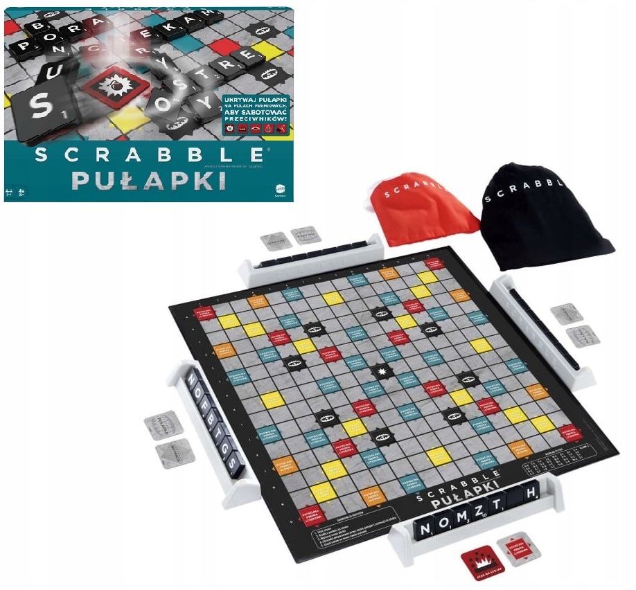 Edukacyjna Gra Scrabble Pułapki 9751