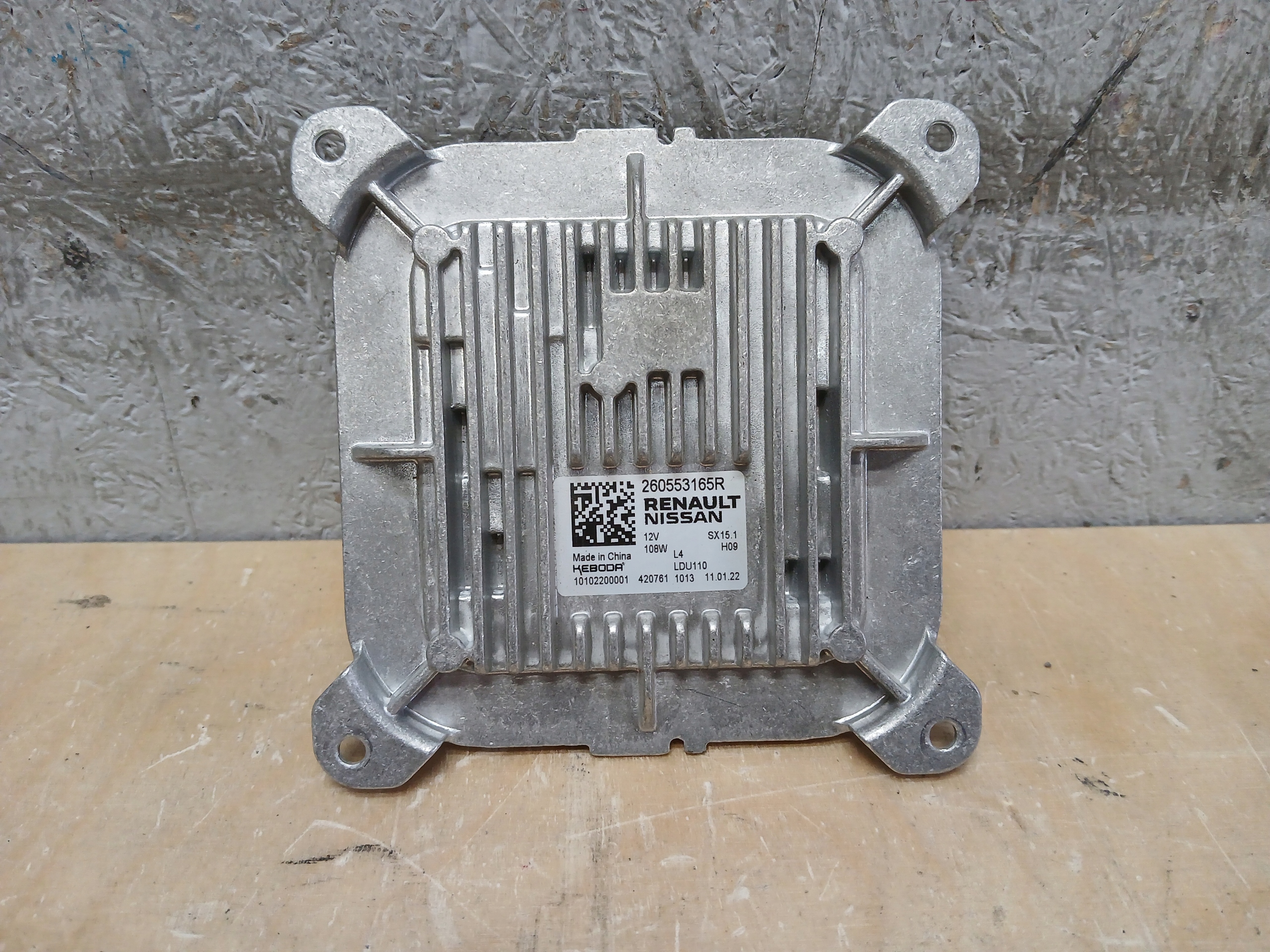 light module control unit 260553165R