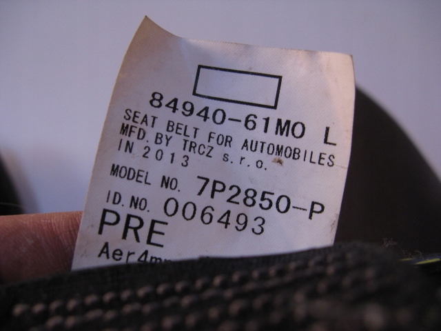 Airbags+Gurten SUZUKI SX4 S-CROSS