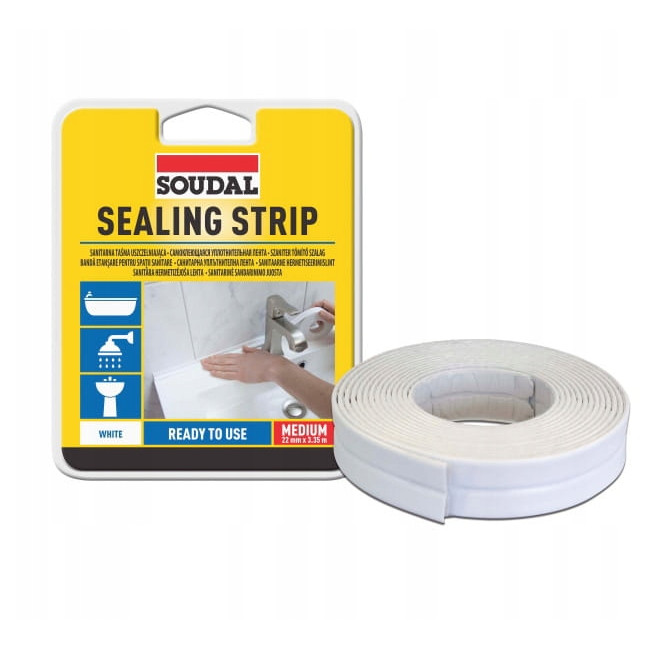 

Soudal Taśma Wannowa Uszczelniająca Sanitarna 22MM