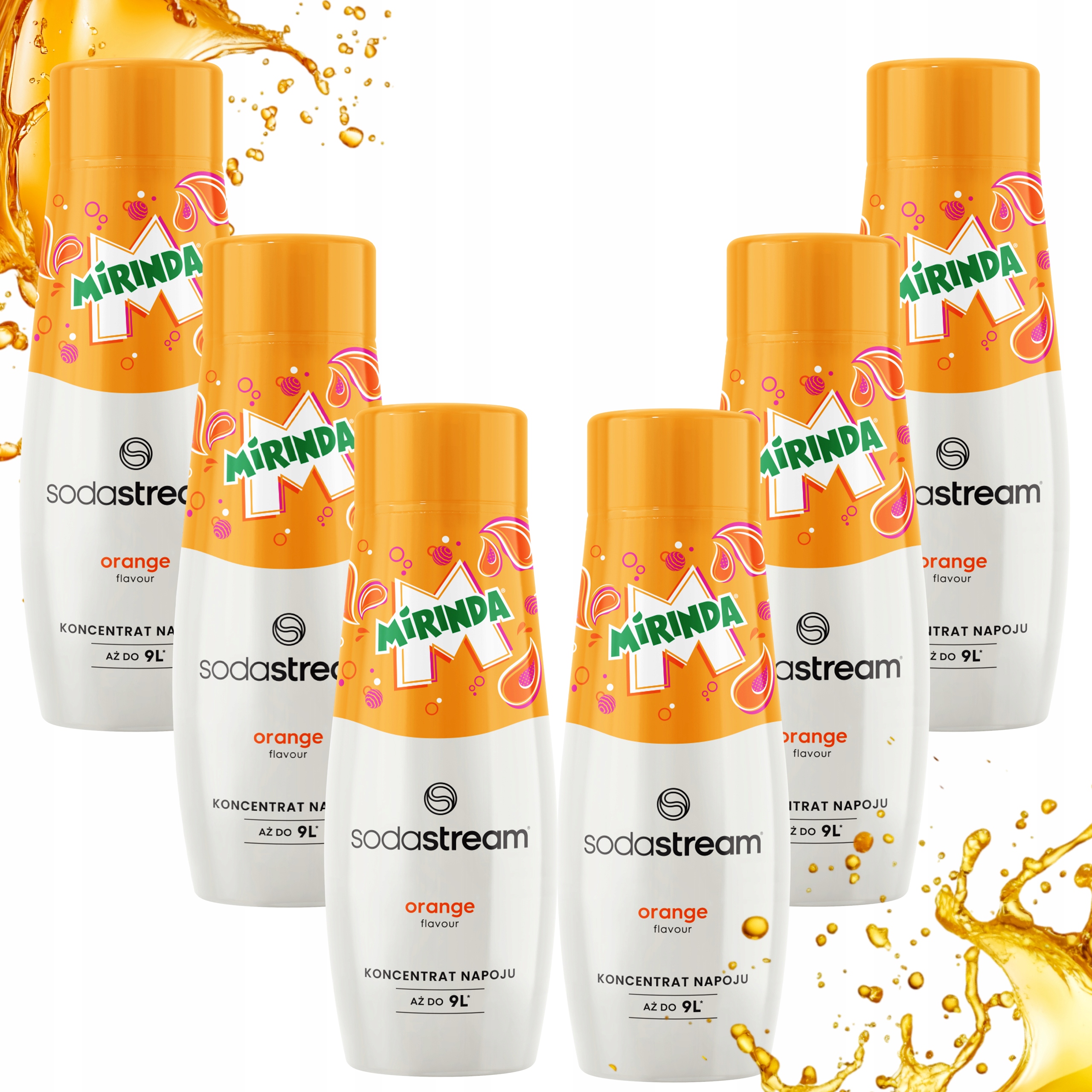 Koncentrát sirupu SodaStream pro saturátor vody Terra Spirit Mirinda 440 ml