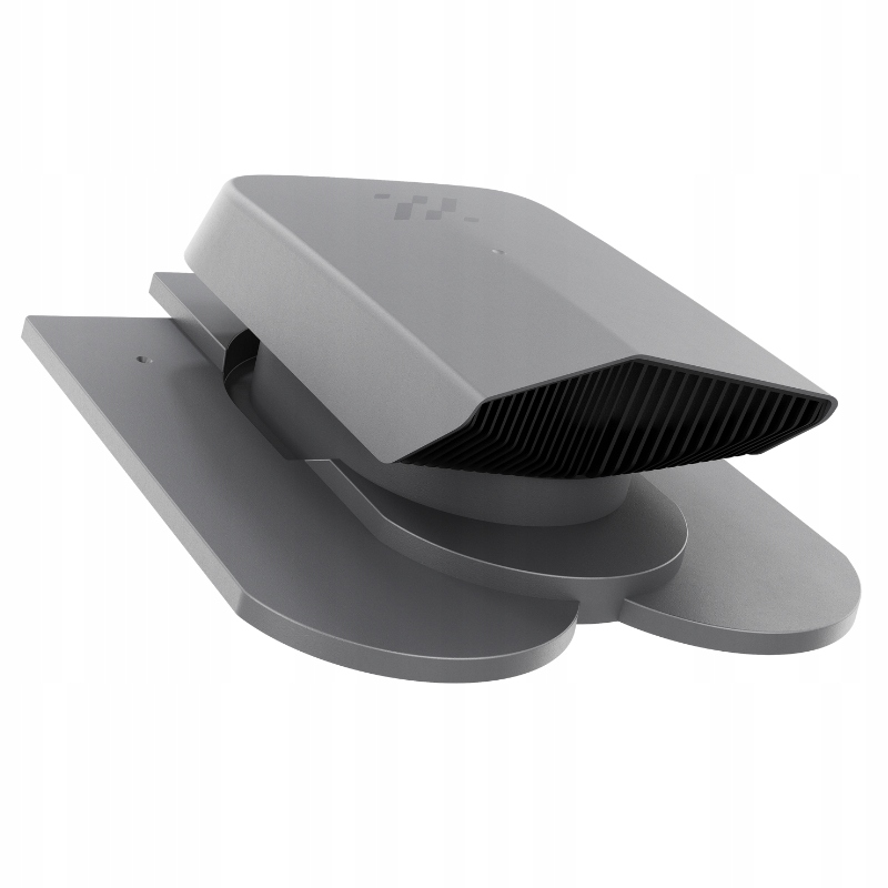 Větrací ventil pro kapry s krajkou Grafit