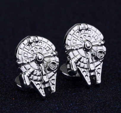 SPINKI DO MANKIETÓW sokół millennium star wars