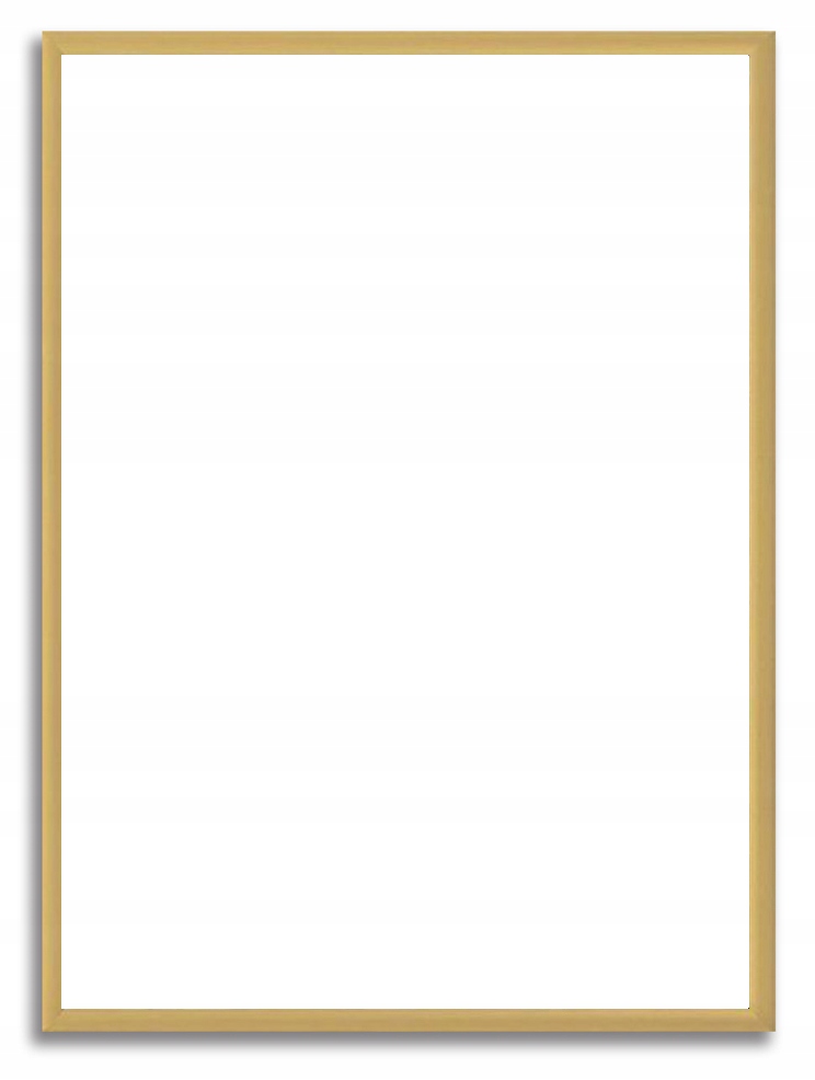 

Ramka Rama Złota Aluminiowa 60x80
