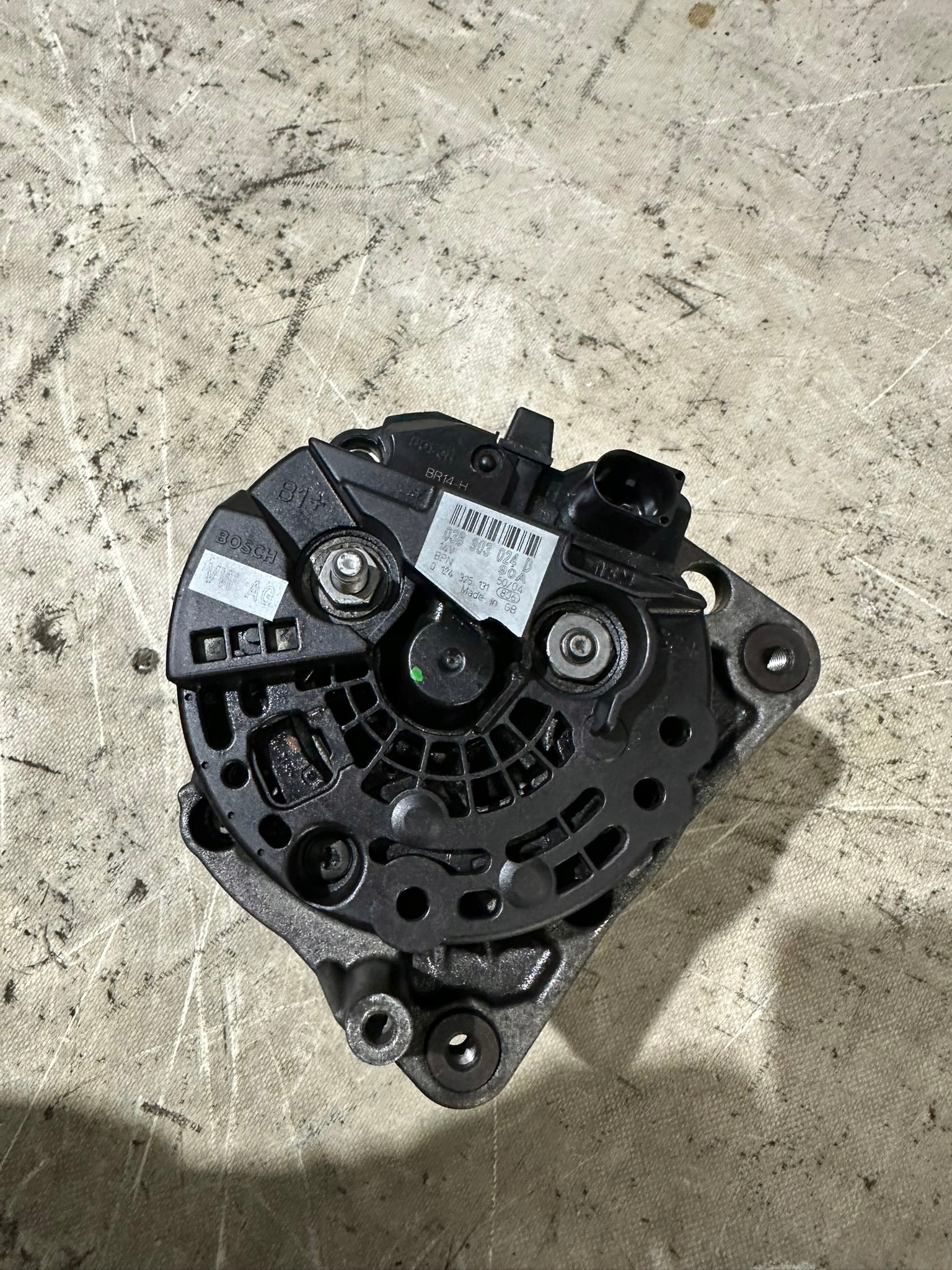 ALTERNATOR SEAT LEON 1.9TDI 038903024D