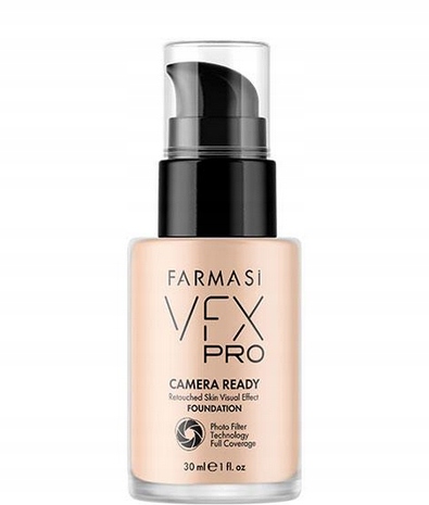 Farmasi - podkład VFX PRO Camera Ready 03 Warm Ivory 30 ml