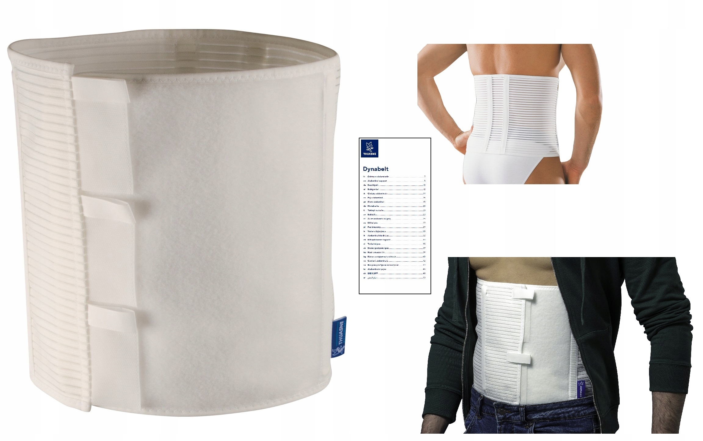 

Dynabelt przepuklinowy pas brzuszny wys 26 cm R3