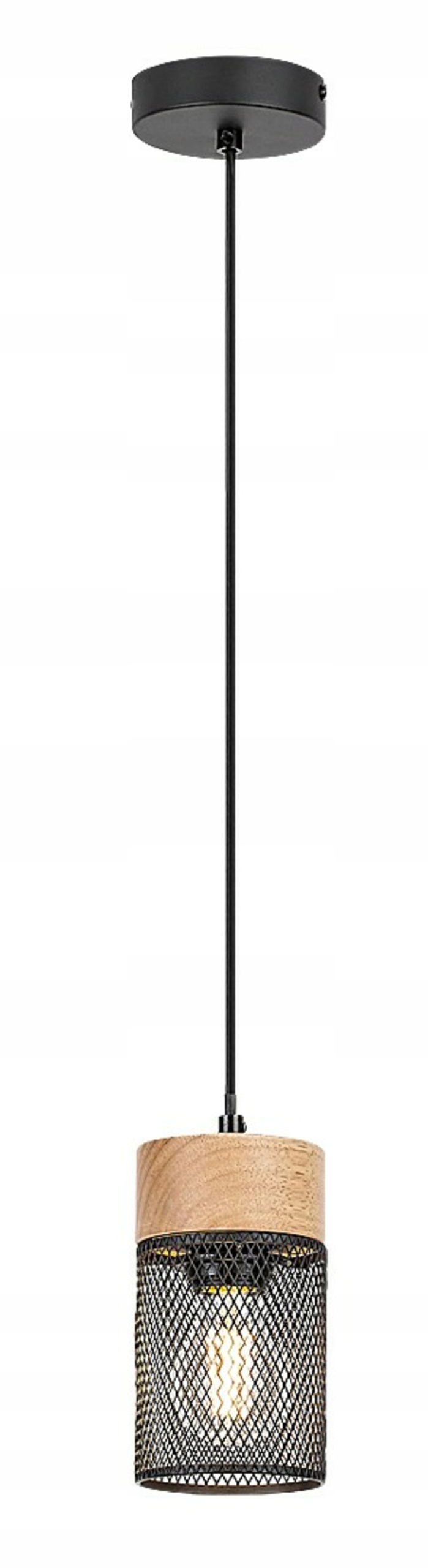 Rabalux závěsné svítidlo Callum E27 1x Max 25W buk 72041