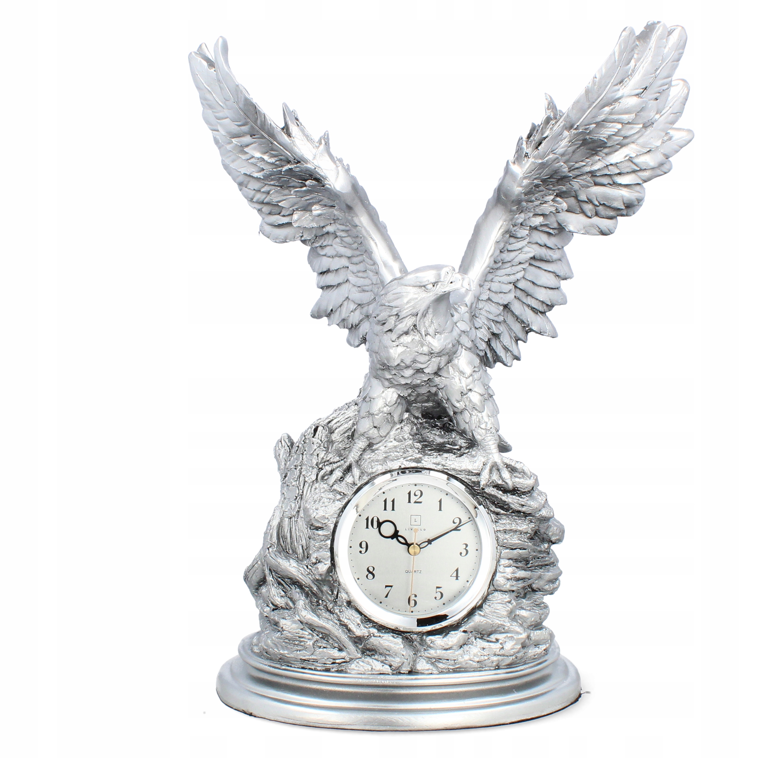 Krbové hodiny strieborné Livello Orol luxusný strieborný dekorácia palácový