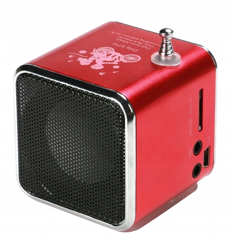 Przenośne radio FM akumulatorowe kuchenne LED z głośnikiem + bluetooth Funkcje odtwarzanie płyt CD