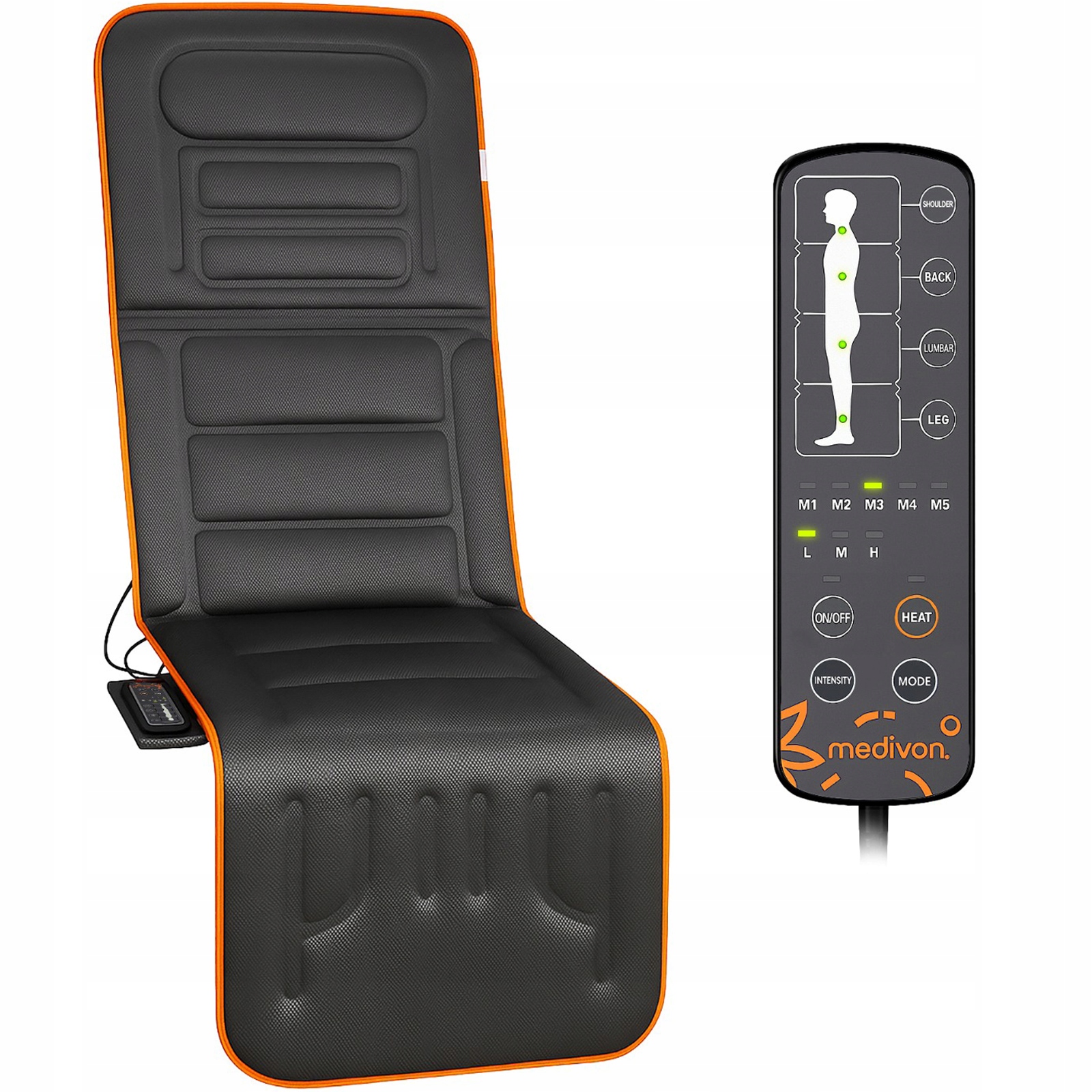 Mata Materac Masująca Wibracyjna Podgrzewana Do Masażu Masażer