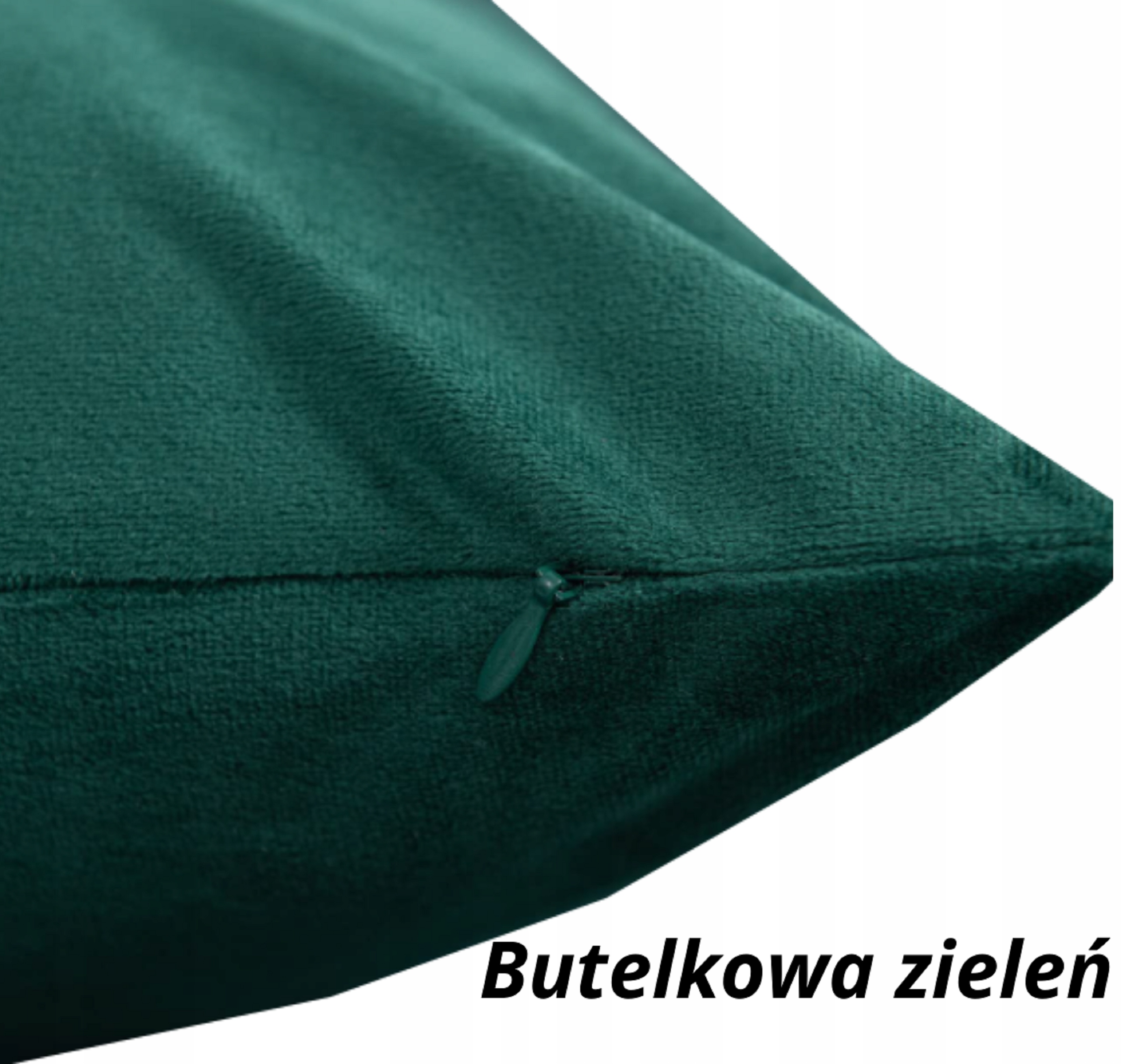 POSZEWKA NA PODUSZKĘ z CYRKONIAMI 40x40 WELUROWA Marka inna