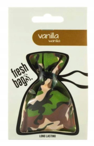 

Zapach Samochodowy Fresh Bags Vanilla Waniliowy