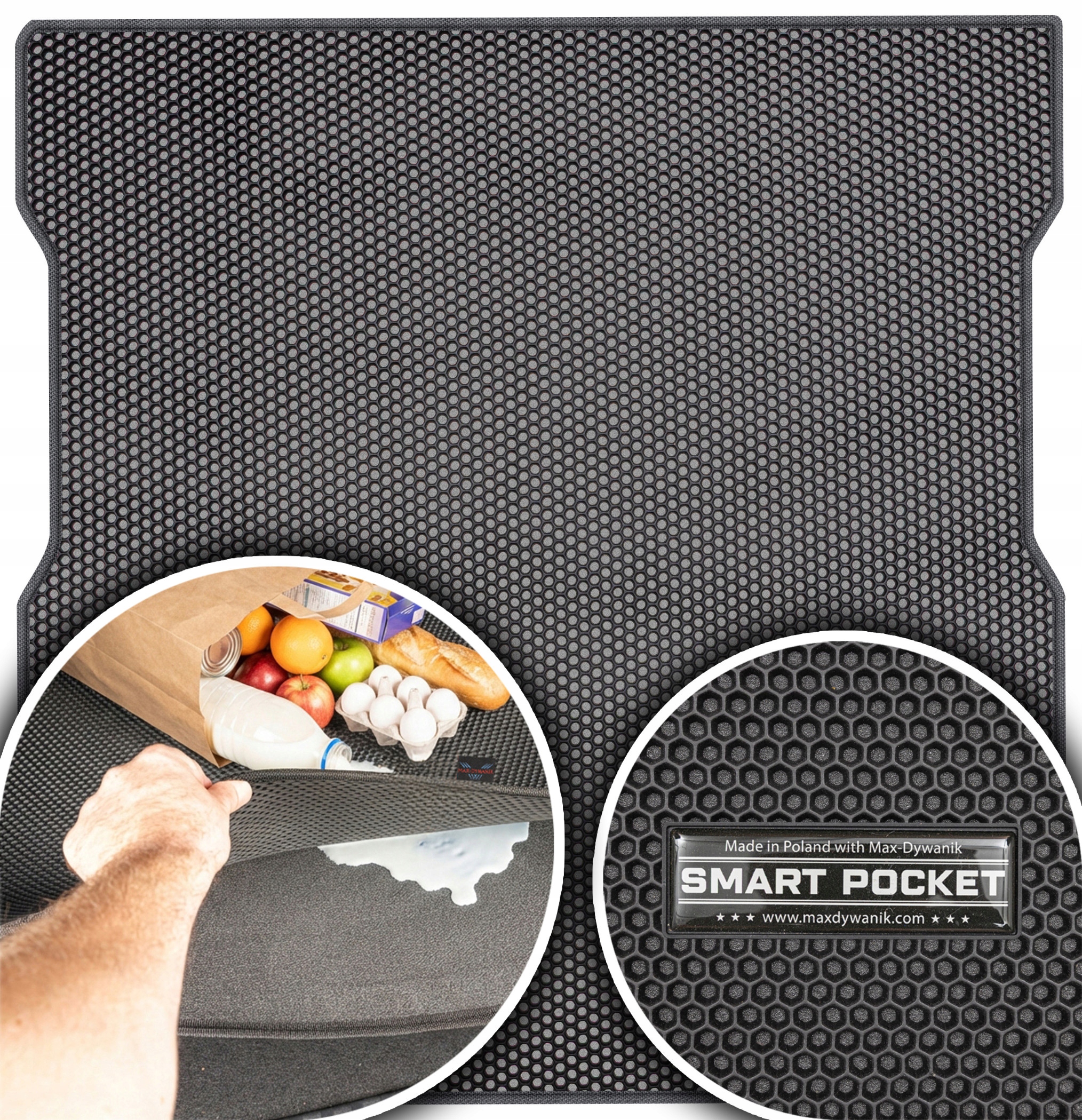 Ford Galaxy III Minivan od roku 2015-2023 Vložka do zavazadlového prostoru Eva Smart Pocket