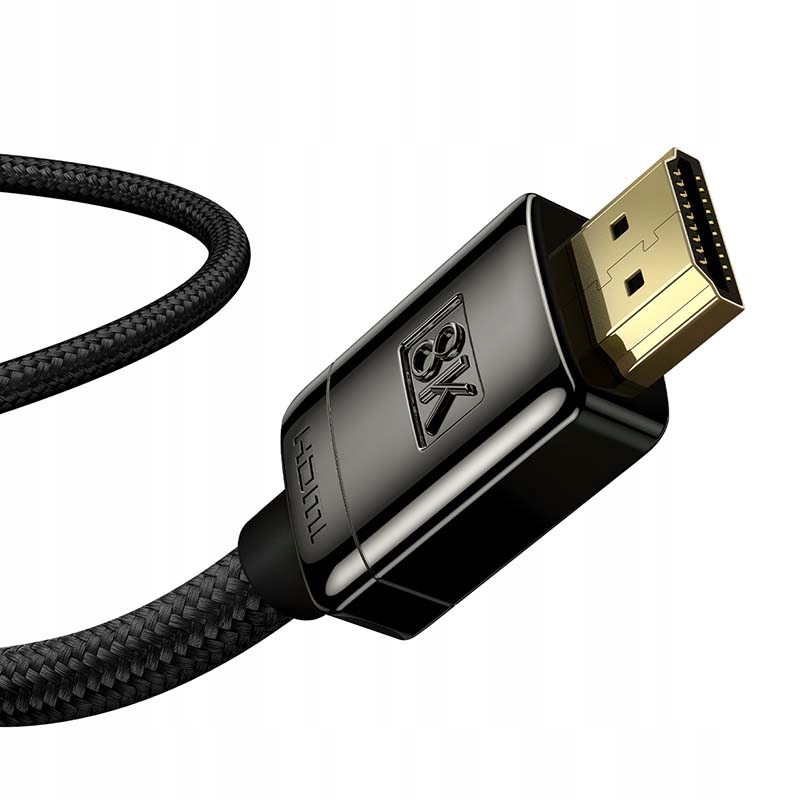 Kabel HDMI 2.1 Baseus High 8K 60Hz, 3D, 48Gbps, 1m Kod producenta WKGQ000001