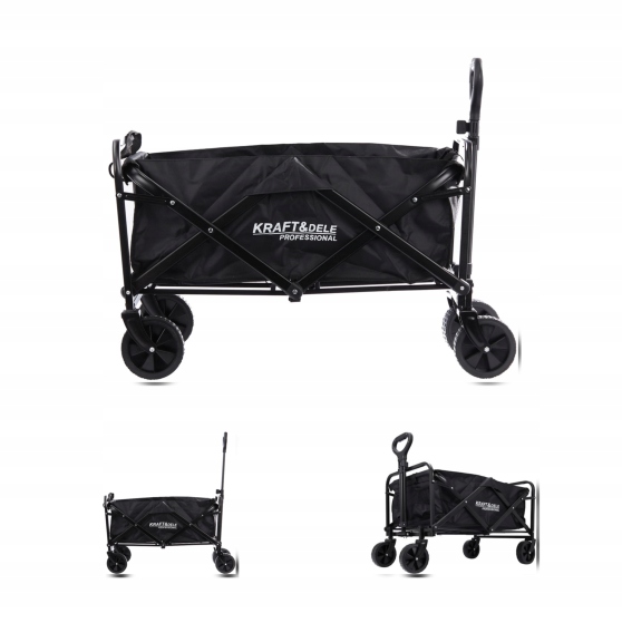 Skládací Přepravní Vozík 90 L Na Kolečkách KD3087
