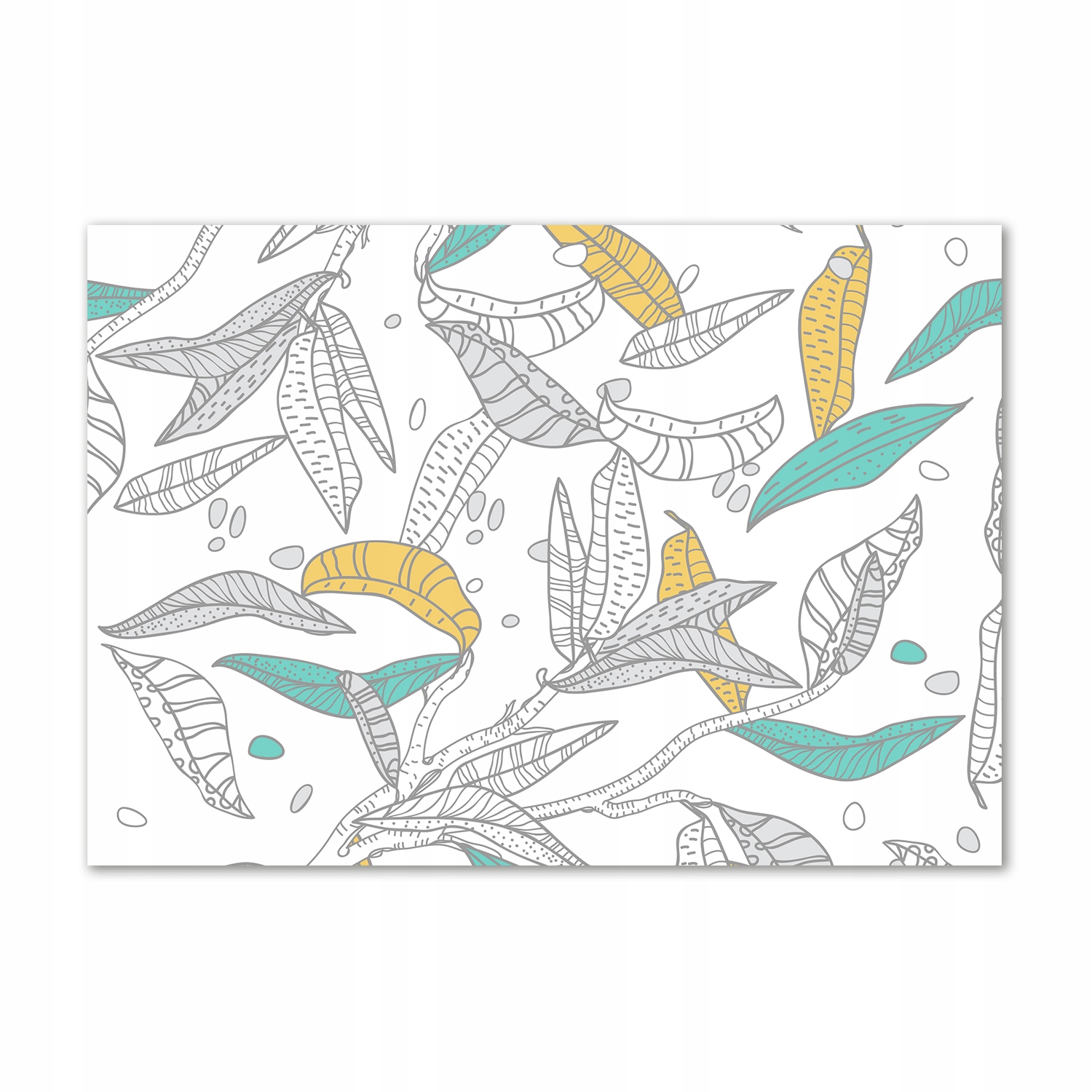 

Fotoobraz na ścianę szklany Kolorowe liście 100x70