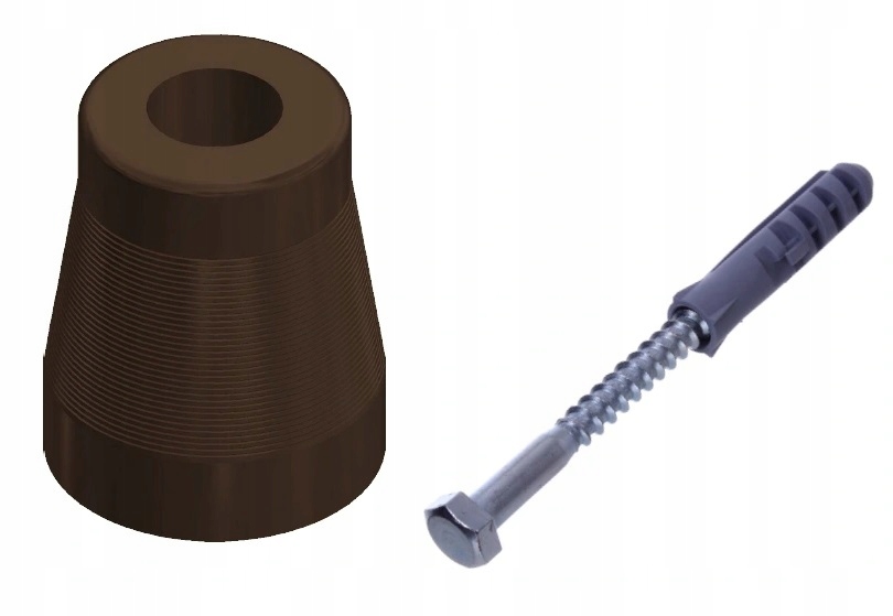 

Odbojnik Odbój Stoper Do Dzrwi I Bramy 60MM Brąz