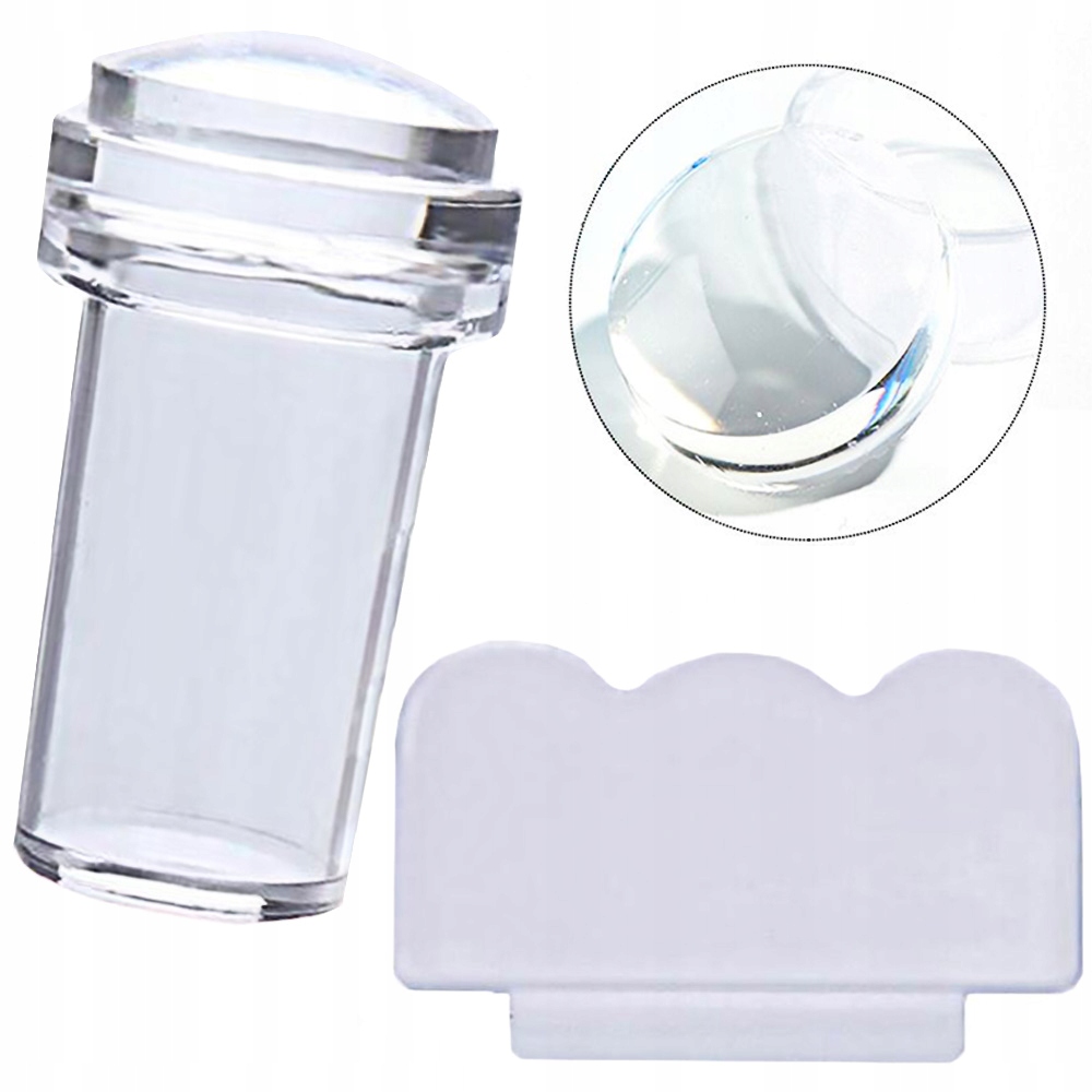 

Transparentny Żelowy Stempel Do Paznokci Zdrapka