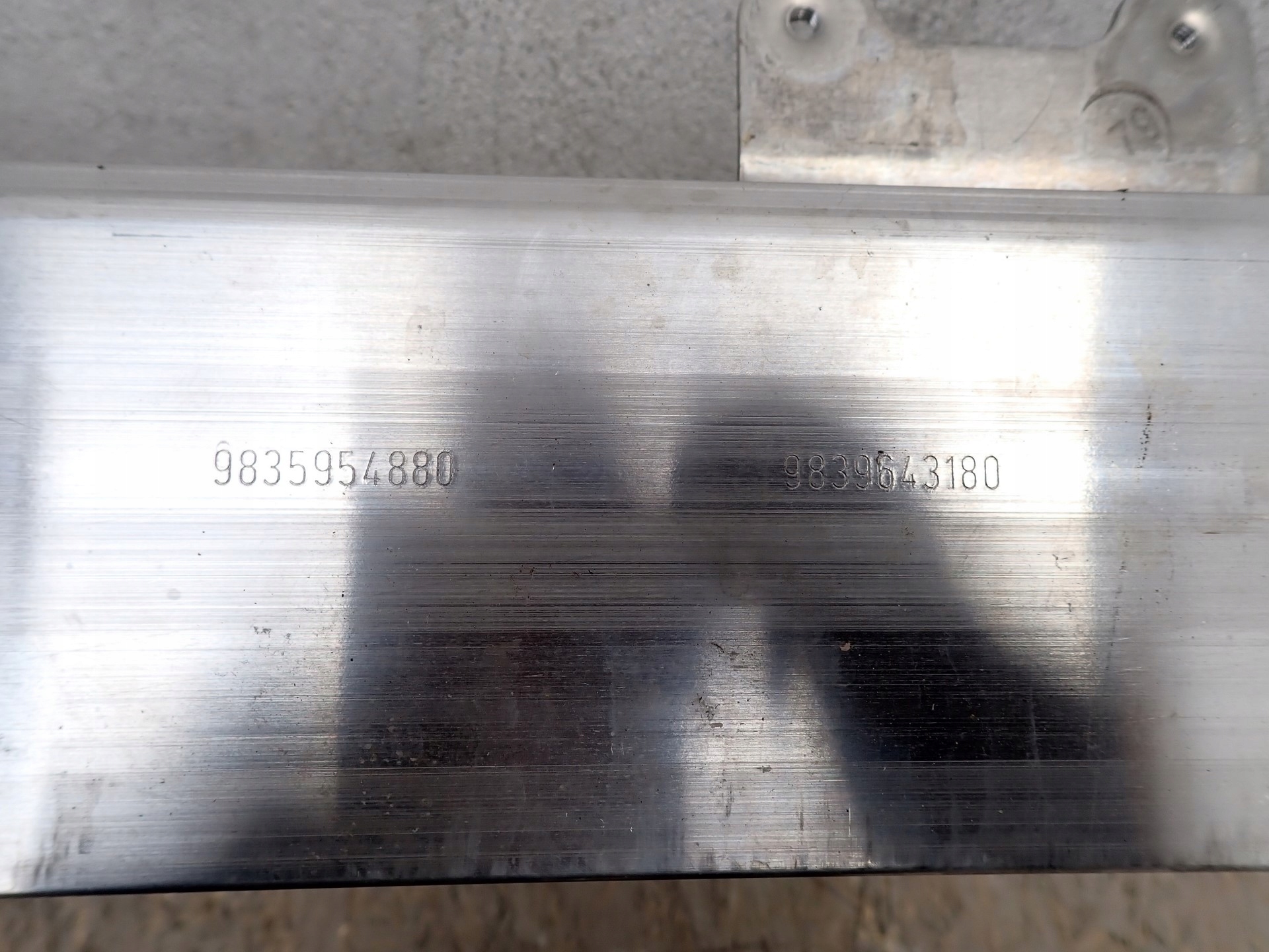 sider below bumper front front OPEL ASTRA 6 VI L 2021- 9839643180