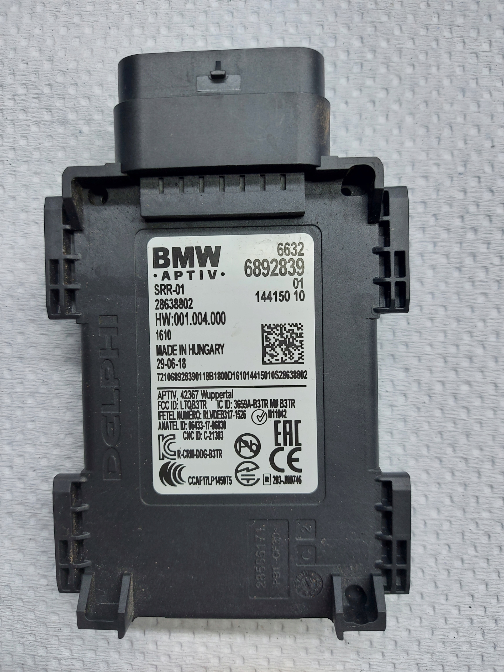 BMW G30 G20 G01 G05 G29 Датчик полосы 6892839