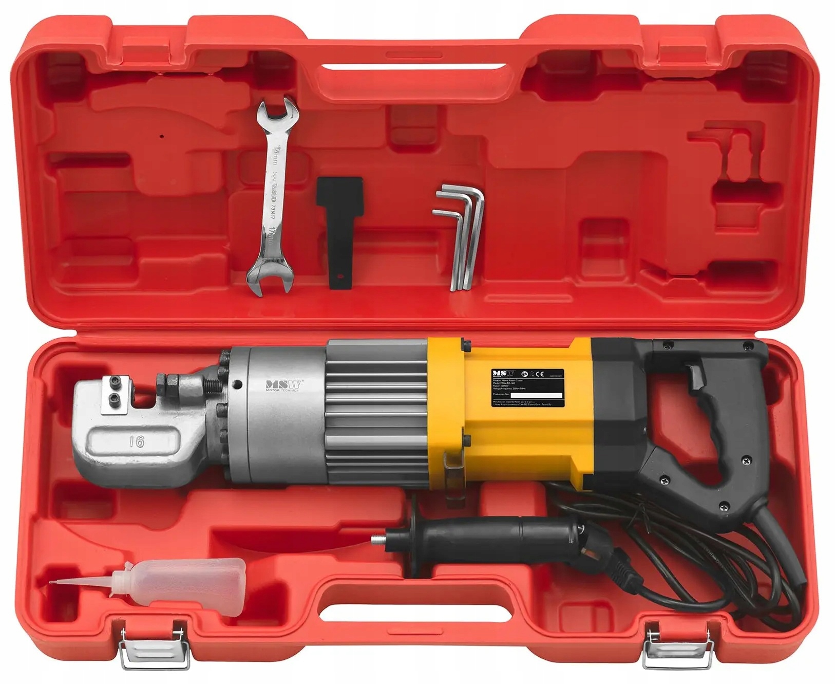 Gilotyna nożyce ręczne do prętów 19 t 0,4-1,6 cm MSW MSW-RC-160 10061743