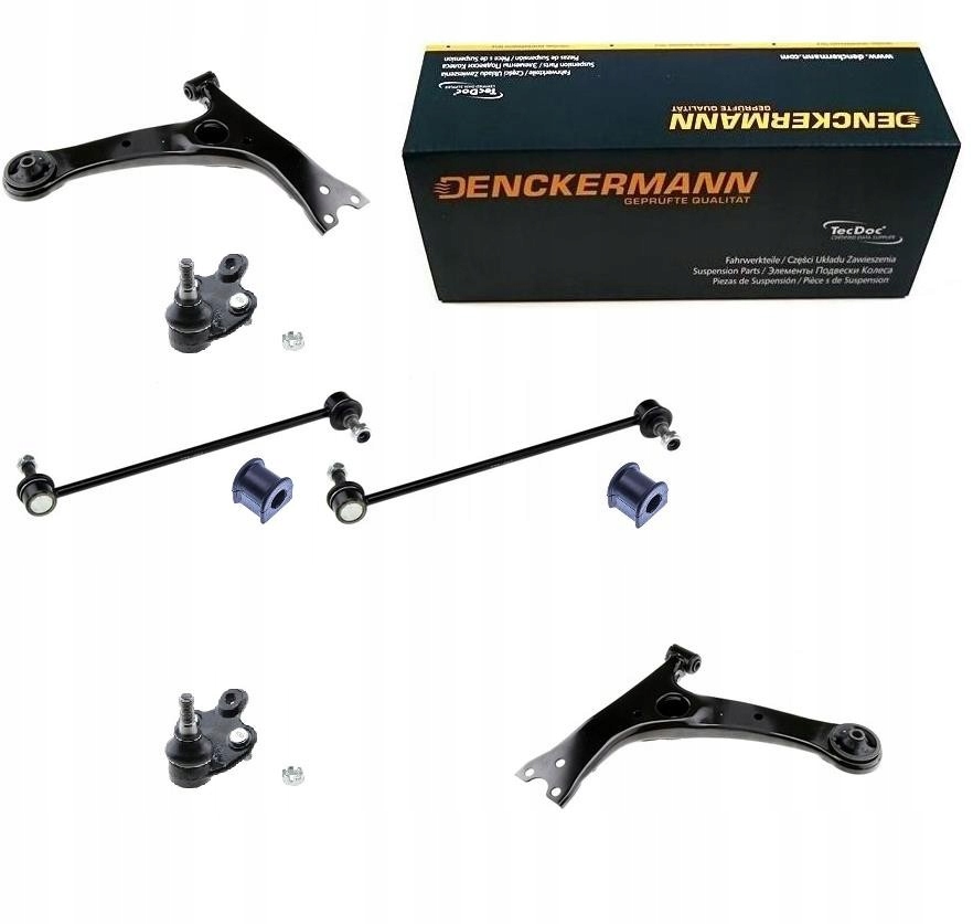 Ramena Čep Spojky Gumy Toyota Prius II 2003-2009 Přední Sada 8KS