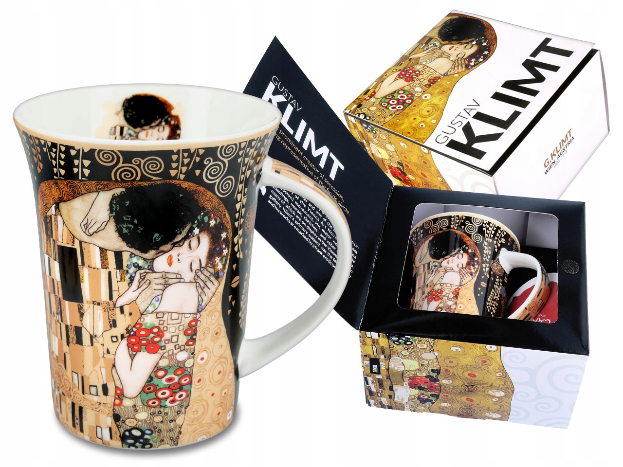 

Kubek 350ml G. Klimt, Pocałunek