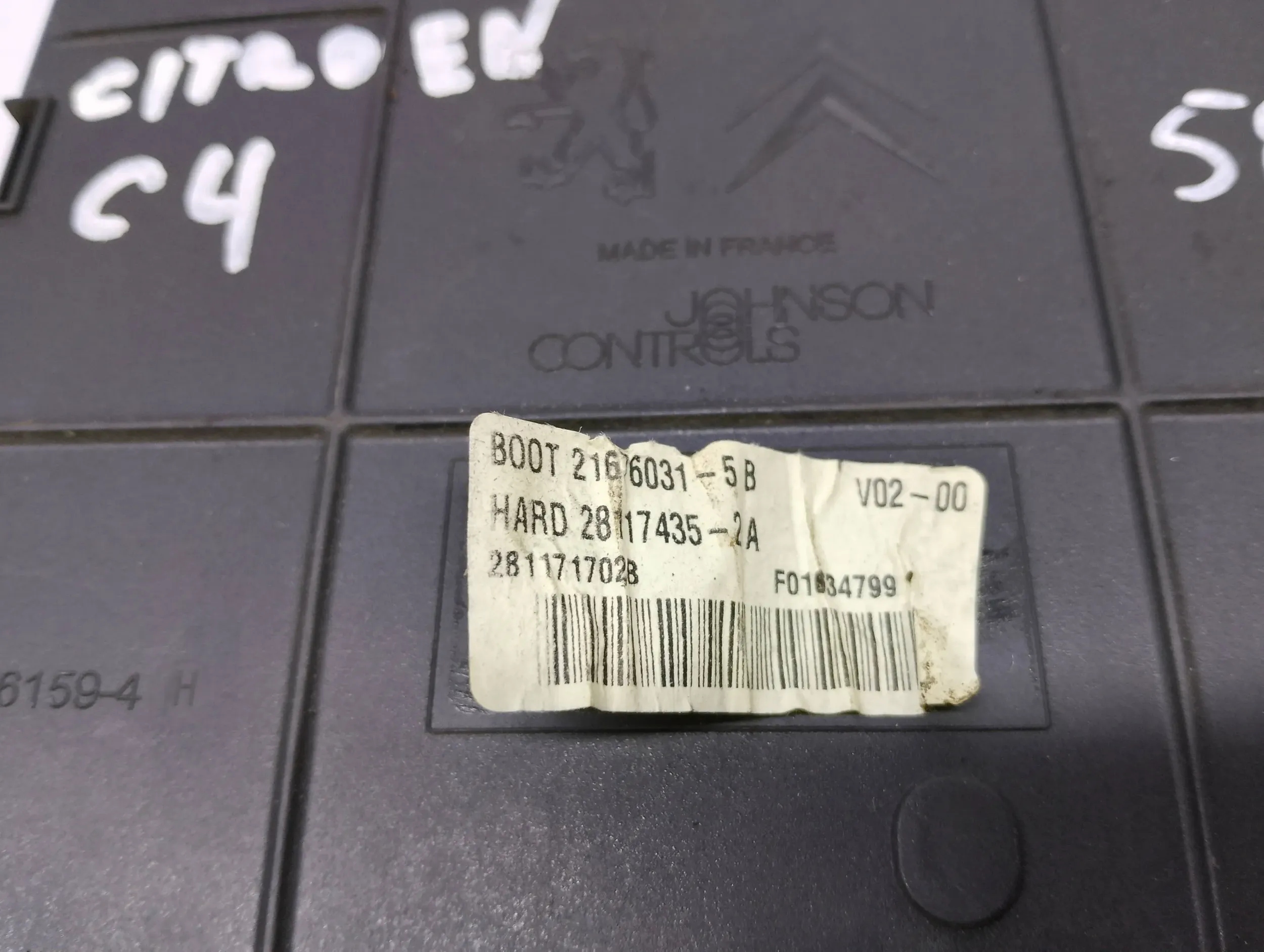 Module fusibles Module BSI Citroen C4 9662940480 28117435