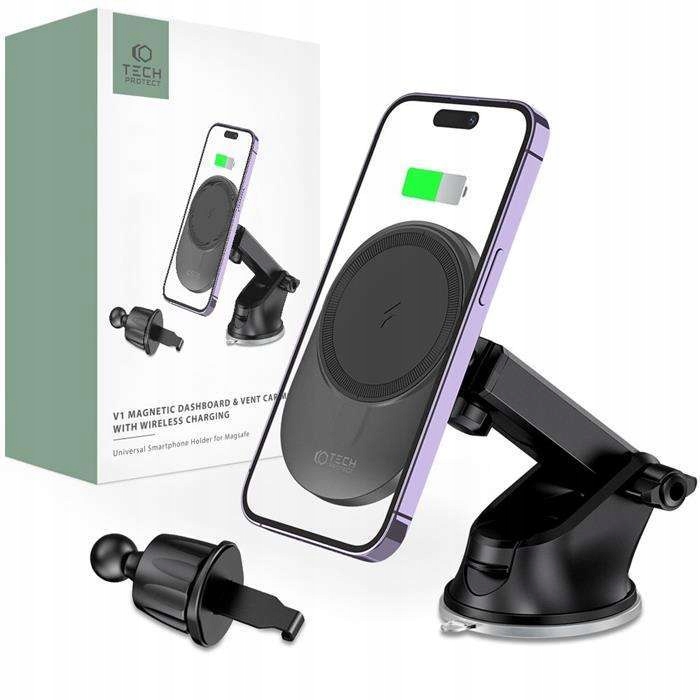 Tech-protect Magsafe Uchwyt Na Deskę Ładowarka Qi