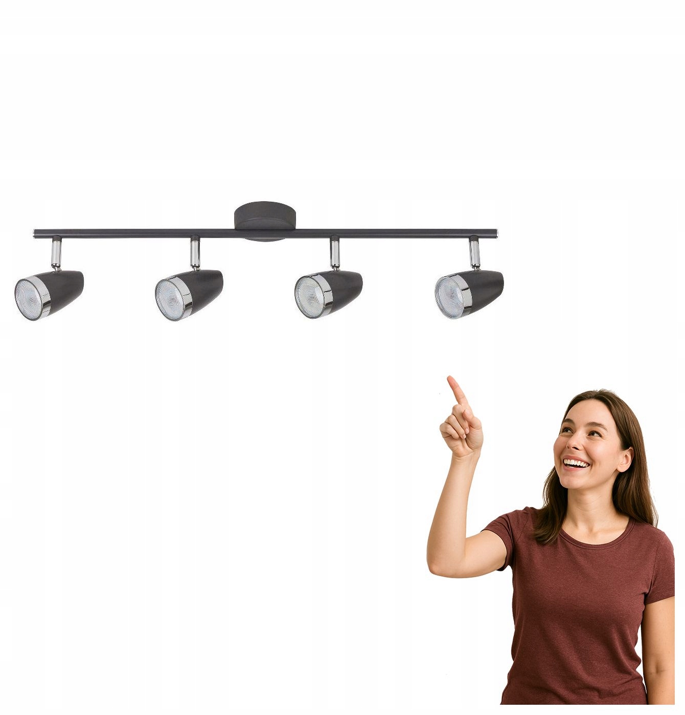 Led bodové svítidlo, reflektor 4x4W Karen 6515 Rabalux