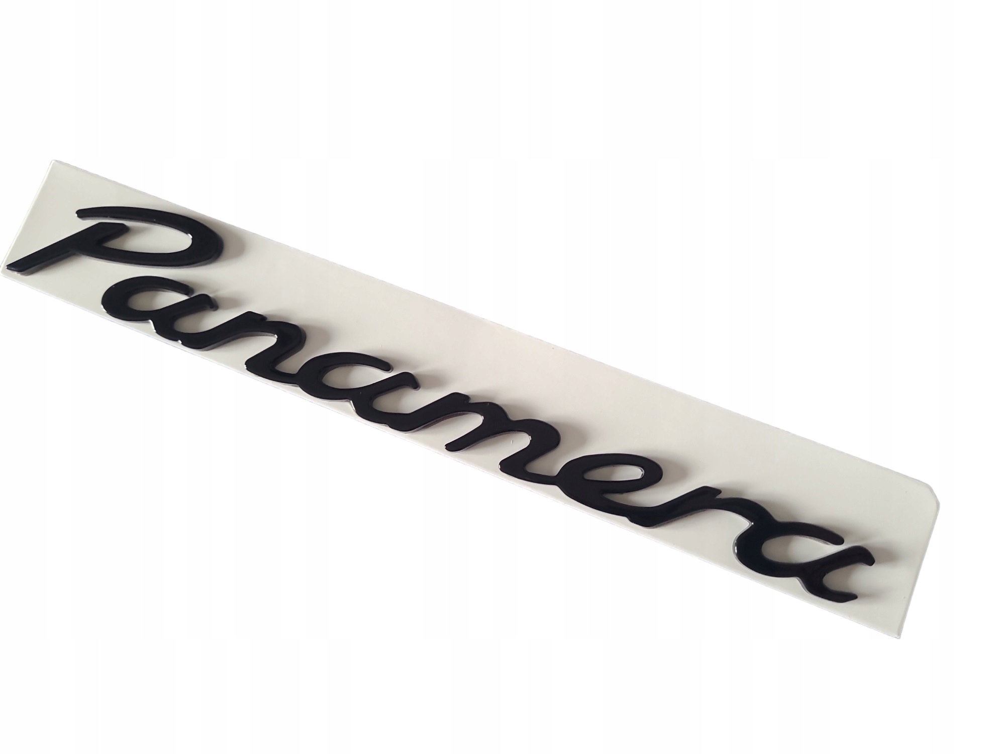 

Emblemat napis do Porsche Panamera Black Glossy