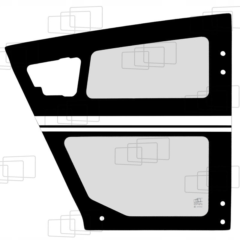 sklo nabíječka Merlo Turbo Farmer dveře 083808