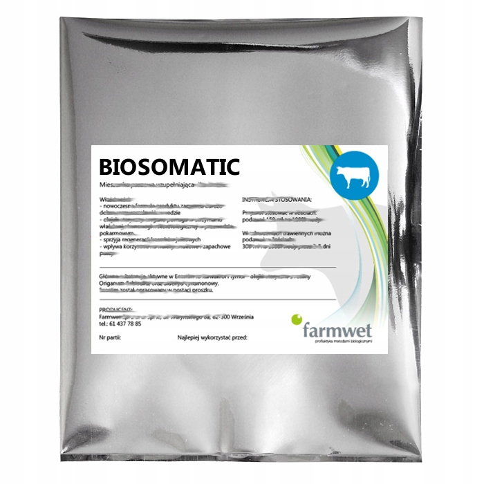 

Biosomatic 1 kg wysokie komórki somatyczne Farmwet